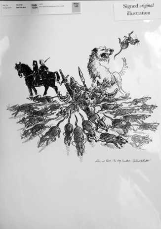 'Gelert the ratter'
From 'The Dog Hunters'.
$NZ100 (approx $US66, £51, €56) 'Gelert the ratter'
From 'The Dog Hunters'.
$NZ100 (approx $US66, £51, €56)
